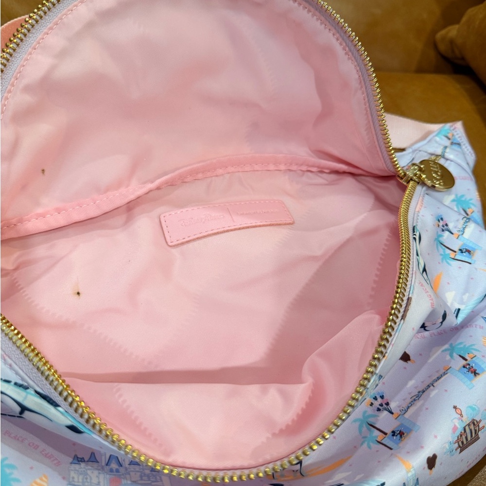 Large Stoney Clover Lane x Disney Parks Magic Kingdom 15.5 x 7.5 -Fanny Pack - Picture 3 of 5